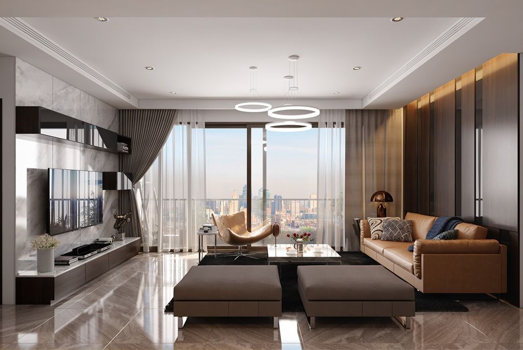 Thiết kế căn hộ chung cư Grandeur Palace Phạm Hùng